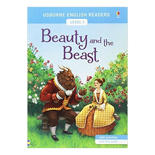 Beauty And The Beast- Usborne English Readers Level 1 Kel Ed