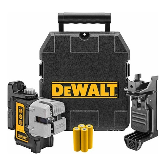 Nivel De Linea Laser Rojo Autonivel 3haces Dewalt Dw089k