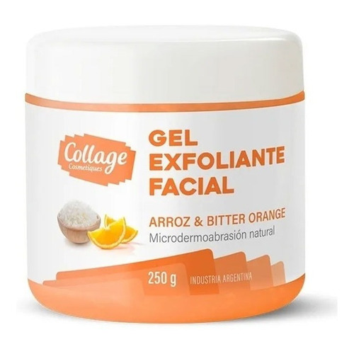 Gel Exfoliante Facial Arroz & Orange Bitter X250 Gr Collage Momento de aplicación Día/Noche Tipo de piel Todo tipo de piel