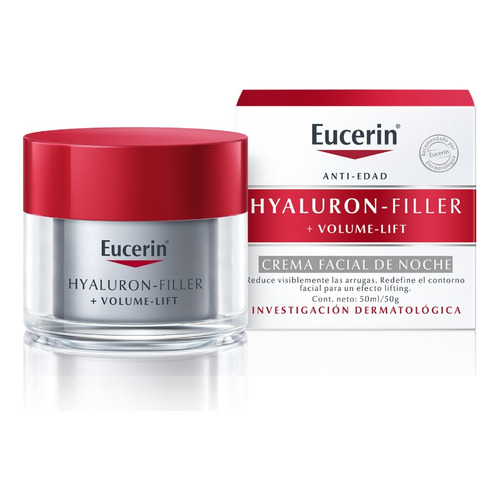 Eucerin Hyaluron-filler Volume-lift Crema Facial Noche 50 Ml