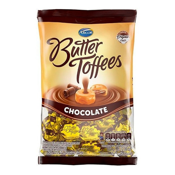 Butter Toffees Caramelos Masticables Con Chocolate 822 Gr