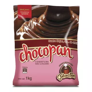 Chocopan Cobertura Sabor A Chocolate Color Rosa 1kg