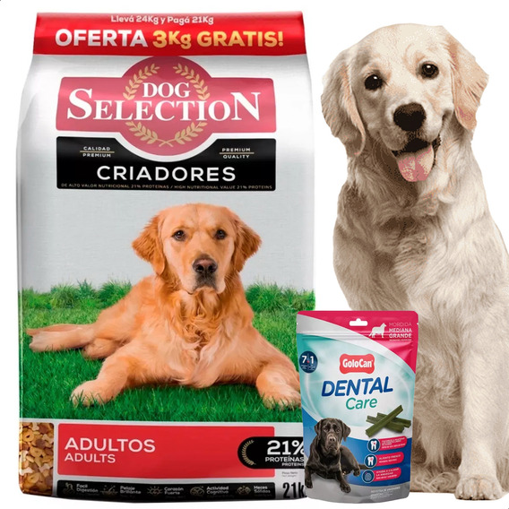 Alimento Para Perros Adultos 21 + 3kg + Snack Dental Care X2