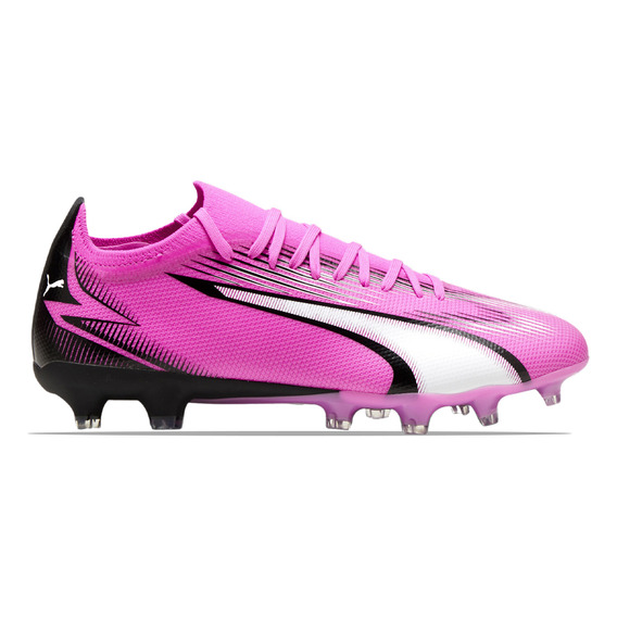 Botines Hombre Puma Ultra Match Fg Rosa Jj deportes