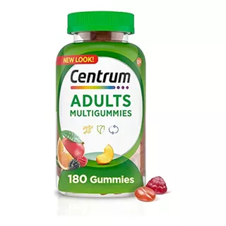 Centrum Multigummies Gummy Multivitamin Para Adultos, Fruta,