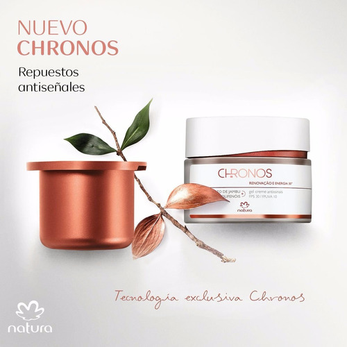 Gel Crema Noche 30+ Chronos Natura