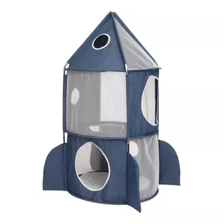 Catit Vesper Rocket Gris Para Gatos