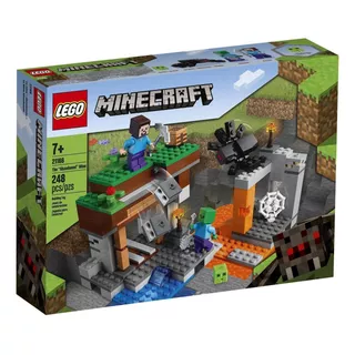Lego® Minecraft - La Mina Abandonada (21166) Cantidad De Piezas 248