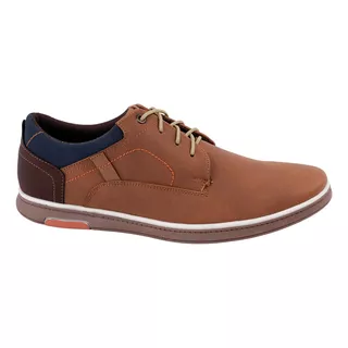 Zapato Casual Fratello Café Para Hombre 0402