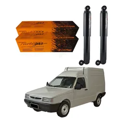  Par Amortecedor Traseiro Fiorino 1.5 1997 A 2002