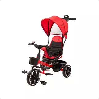 Triciclo Infantil Para Bebe Asiento Giratorio 360 Campanita 