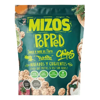 Mizos Popped Chips De Papa Con Romero Sin Gluten 105 G