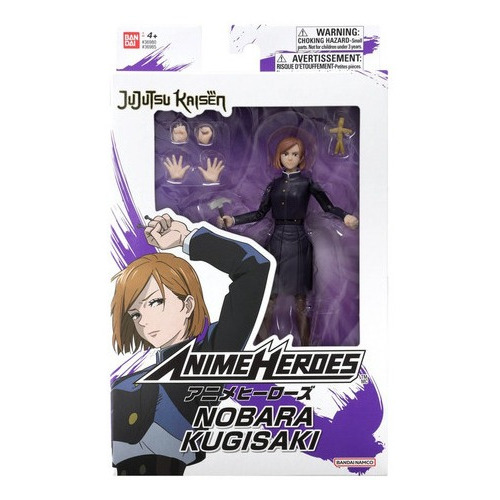 Figura Nobara Kugisaki Jujutsu Kaisen Anime Heroes Bandai