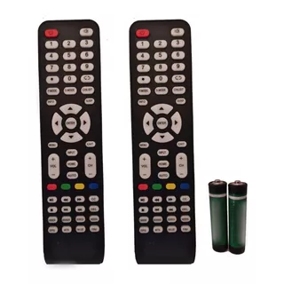 Paquete 2 Controles Para Quaroni Smartv Modelo Q50duhds8-q