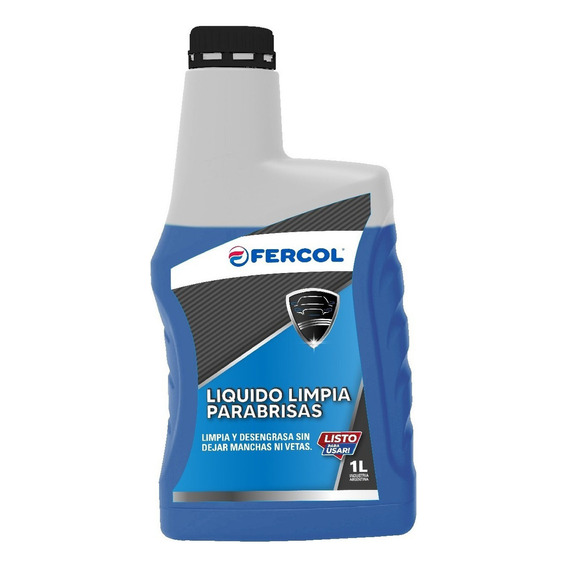 Liquido Limpia Parabrisas Fercol Botella 1 Lt Listo P/usar