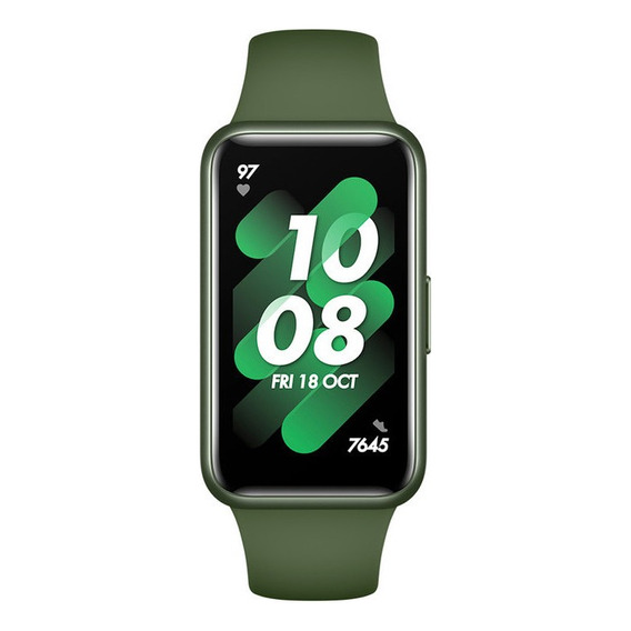 Smartwatch Huawei Band 7 Color de la caja Green Color de la correa Wilderness green Color del bisel Verde