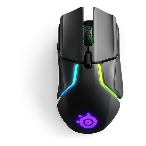 Mouse Pc Steelseries Rival 650 Inalambrico Color Black