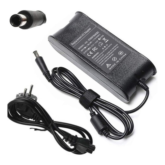 Cargador De Ca 90w 19.5v 4.62a Compatible Con Dell Inspiron 