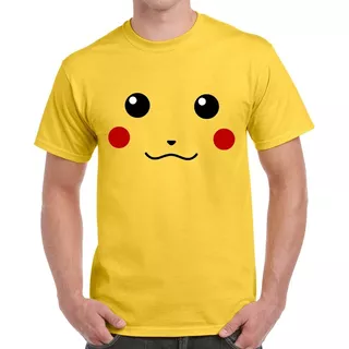 Playera Anime Pokémon Pikachu Ash Ketchum Electricidad