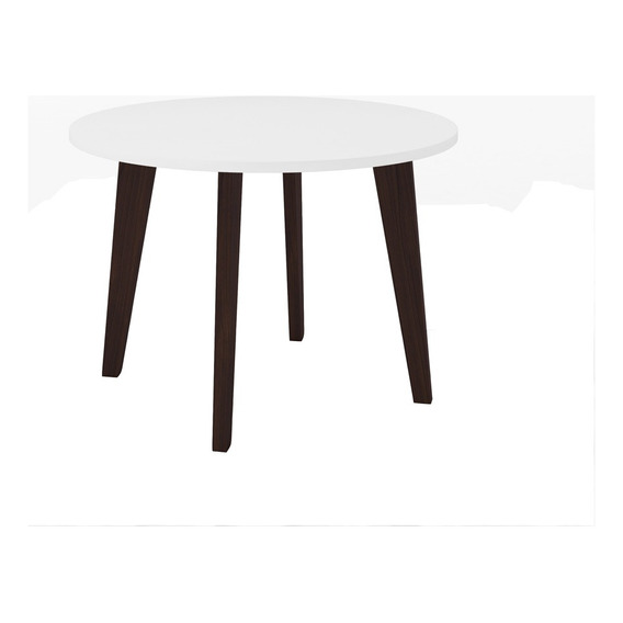 Mesa De Living Mesa Ratona Living Comedor Alba Choco 10992