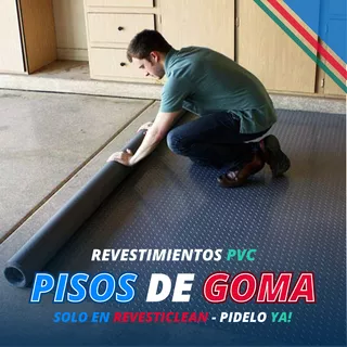 Piso De Goma Pvc Rollo