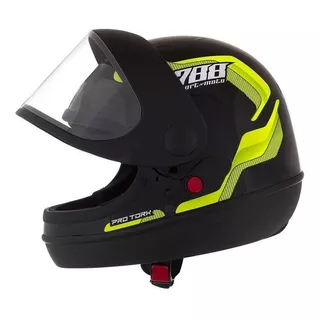 Capacete Para Moto Pro Tork Sport Moto 788 Cor Amarelo Tamanho Do Capacete 58