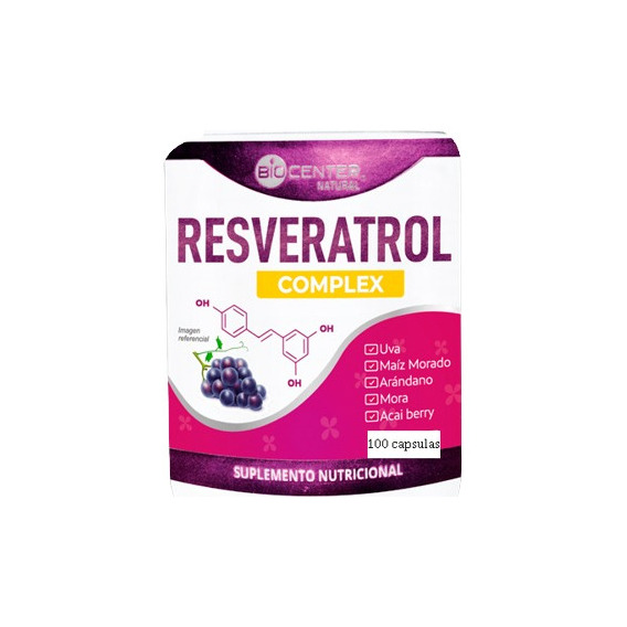 Resveratrol Complex Maíz Morado Arándano Acai Berry  100caps