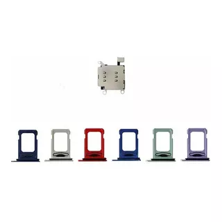 Lector Sim Dual Bandeja Porta Dual Compatible Con iPhone 12