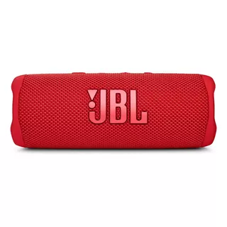 Bocina Jbl Flip 6 Portátil Con Bluetooth Roja 110v/220v