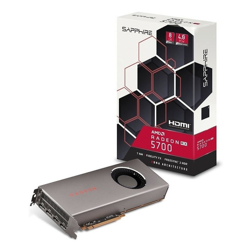 Placa de video AMD Sapphire  Radeon RX 5700 Series RX 5700 21294-01-40G 8GB