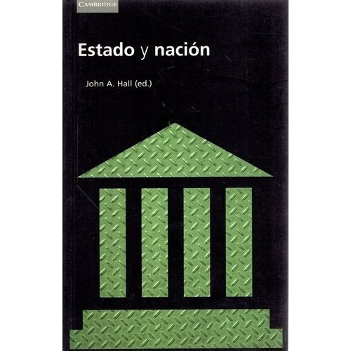 Estado Y Nación - John A. Hall, De John A. Hall. Editorial Akal En Español