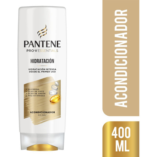 Acondicionador Pantene Pro - V Essentials Hidratación 400 Ml