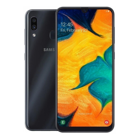 Samsung A30 64gb Negro 4 Gb Ram Reacond. + Garantia 12 Meses