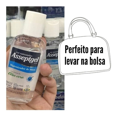 Alcool Gel Higienizador 52g Pequeno Para Bolso Start Top