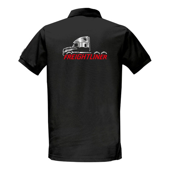 Playera Polo Mod Freightliner Estampado En Reflejante