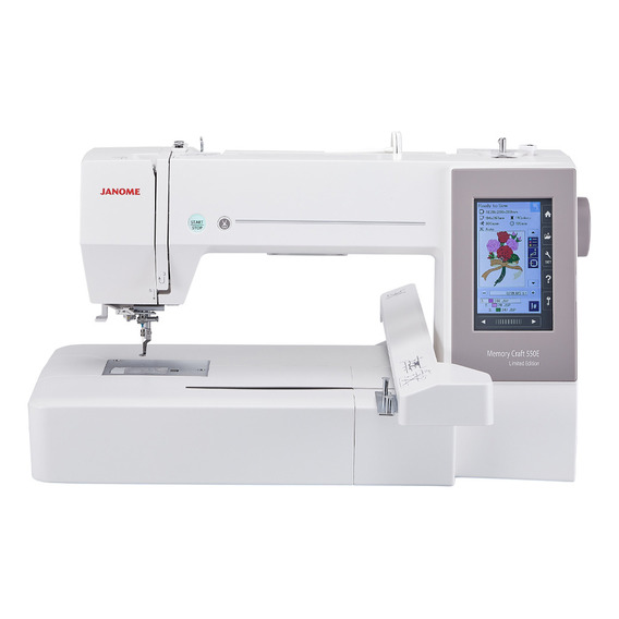 Máquina Bordadora Familiar Janome Memory Craft Mc550e-le