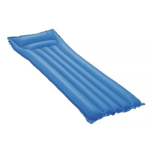 Flotador Colchoneta Inflable Pileta Verano In30 Color Azul