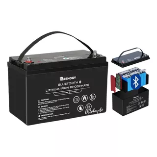 Renogy Bateria Solar Litio 12v Bluetooth