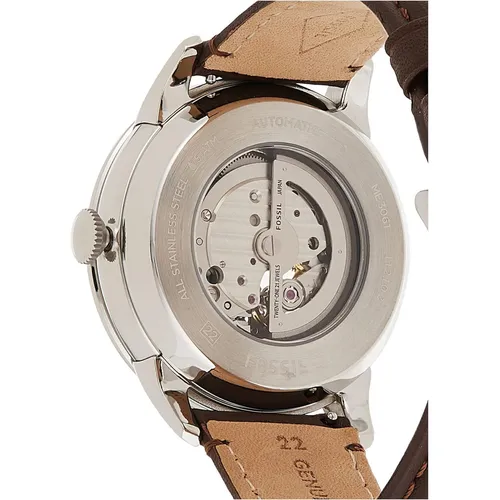 Reloj Fossil Me3061 Autom tico De Hombres Townsman Con Mo Color de
