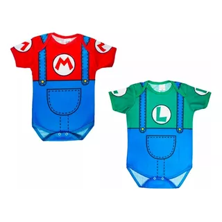 Pack De Pañaleros Mario Y Luigi Para Bebes
