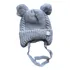 Gorro Lana Bebé 6 A 18 Meses Aprox. Gris 6 A 18 Meses Liso