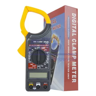 Alicate Amperímetro Digital Gc-266c Clamp Meter Temperatura