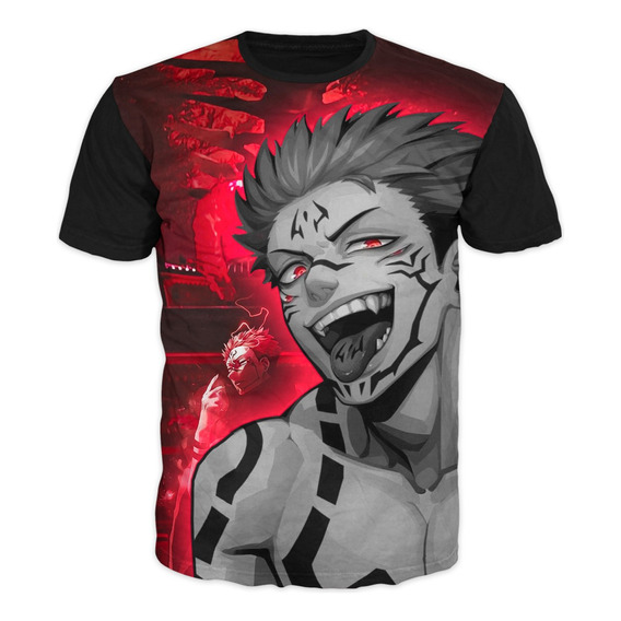 Camiseta Anime Jujutsu_kaisen Satoru Gojo Manga 