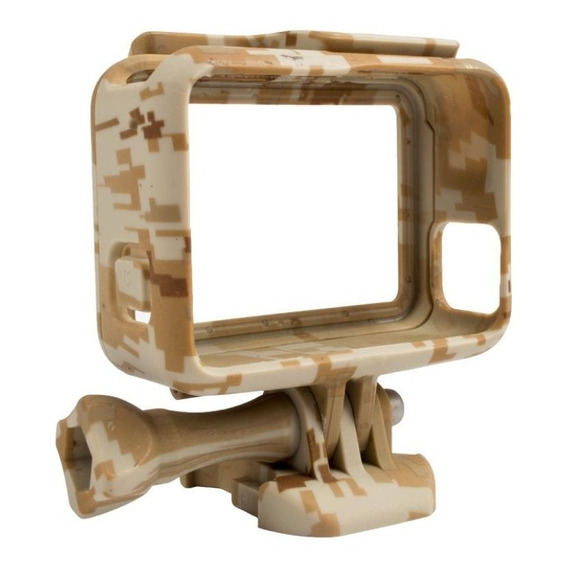 Carcasa Frame Camuflado Para Gopro Hero 5 6 7 Go Pro Soporte