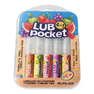 Lub Pocket Paquete Con 5 Unidades De 4.5 Ml Blinlab Sabores