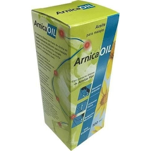Arnica Oil Aceite Para Masajes Antiinflamatorio X 100ml