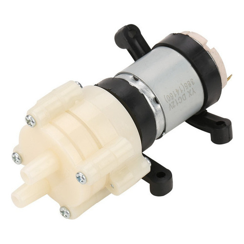 Dc 12v Mini Bomba De Succión De Agua De Diafragma Eléctrico Color Negro