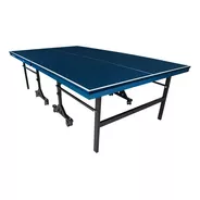 Mesa de ping pong Klopf 1009 fabricada em MDF cor azul