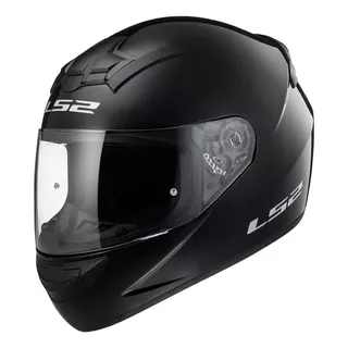 Casco Para Motocicleta Ls2 Ff352 Single Negro Gloss Color Negro Brillante Tamaño Del Casco L