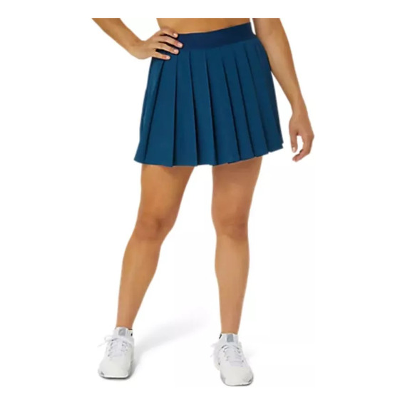 Falda Short Tennis Asics Classic Azul Mujer 2042a299.412